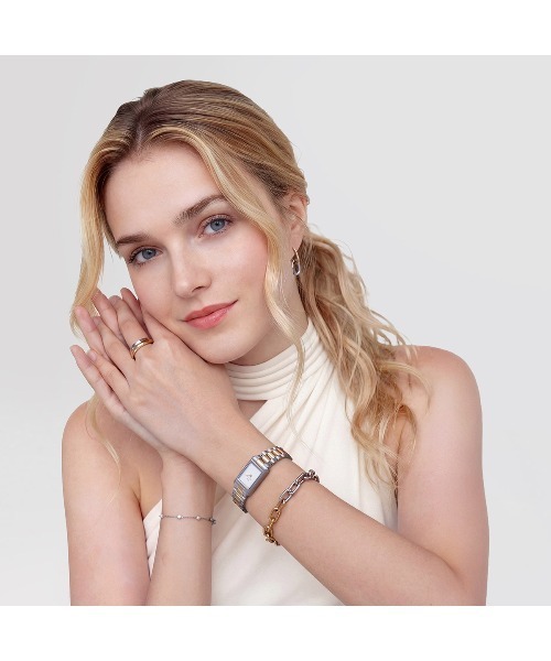 Daniel Wellington(ダニエルウェリントン)の「Contrast Link Bracelet Two Tone ローズゴールド/ゴールド(ブレスレット・メンズ・イエローゴールド/ピンクゴールド・16.5cm/17.5cm/18.5cm/15.5cm)」の7枚目の写真