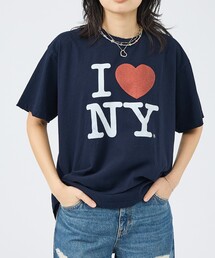 【JOHNBULL/ジョンブル】I LOVE NY Tシャツ/コットン【WEB限定】