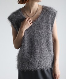 meilmada（メイルマダ）の「ニットベスト（ベスト）」