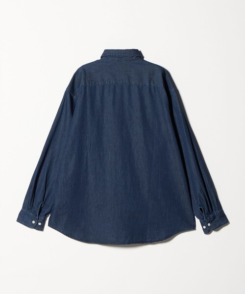 CITEN（シテン）の「＜CITEN＞ライトデニムシャツ（シャツ/ブラウス・メンズ・コバルトブルー/ネイビー・M/L）」の14枚目の写真
