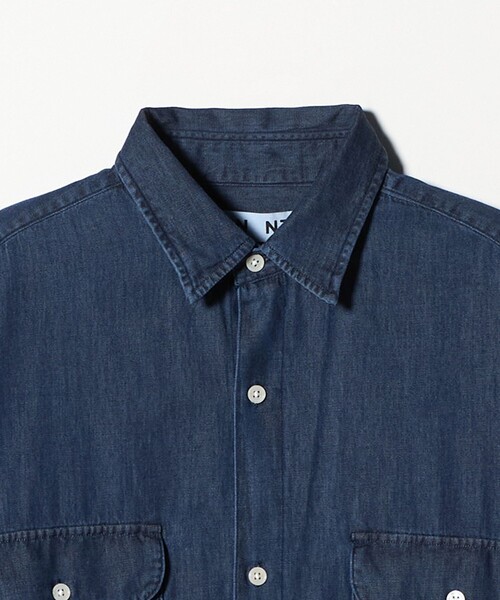 CITEN（シテン）の「＜CITEN＞ライトデニムシャツ（シャツ/ブラウス・メンズ・コバルトブルー/ネイビー・M/L）」の15枚目の写真