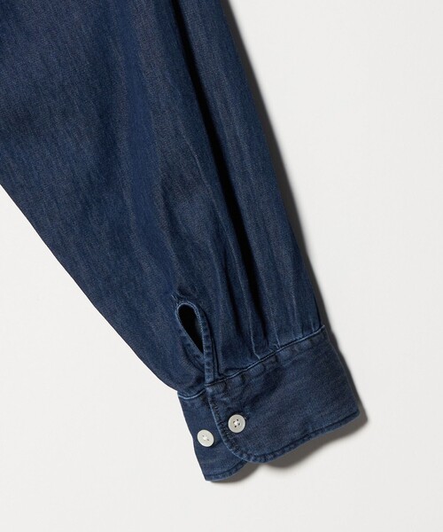 CITEN（シテン）の「＜CITEN＞ライトデニムシャツ（シャツ/ブラウス・メンズ・コバルトブルー/ネイビー・M/L）」の16枚目の写真
