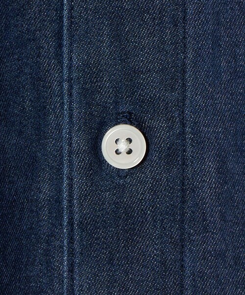 CITEN（シテン）の「＜CITEN＞ライトデニムシャツ（シャツ/ブラウス・メンズ・コバルトブルー/ネイビー・M/L）」の18枚目の写真