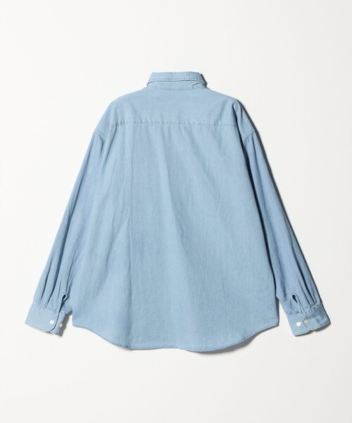 CITEN（シテン）の「＜CITEN＞ライトデニムシャツ（シャツ/ブラウス・メンズ・コバルトブルー/ネイビー・M/L）」の21枚目の写真