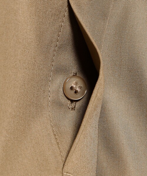 Ray BEAMS（レイビームス）の「ウエスト タック スキッパー ワンピース（ワンピース・レディース・ブラウン系その他5/ブラック・1/0）」の21枚目の写真