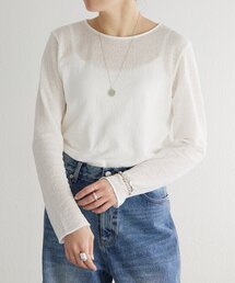 シアーレースチュニック