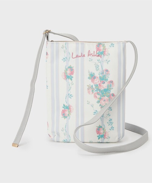 LAURA ASHLEY(ローラアシュレイ)の「ロザリーナ ストライプ柄 ミニ ショルダー(ショルダーバッグ・レディース・ピンク系5/ブルー系/イエロー系・00)」の12枚目の写真