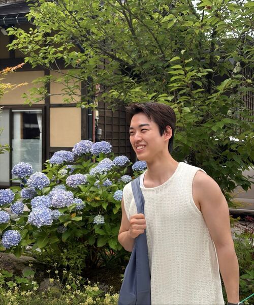 MUSINSA STANDARD（ムシンサスタンダード）の「クロシェスリーブレストップ [アイボリー]（Tシャツ/カットソー・メンズ・その他・XX-LARGE/X-LARGE/LARGE/MEDIUM/XXX-LARGE/SMALL）」の7枚目の写真