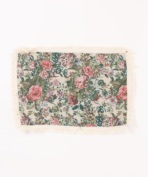 欧州航路（オウシュウコウロ）の「【欧州航路】フラワーゴブラン織りプレイスマット（ランチョンマット/テーブルウェア・レディース・その他3/その他2/その他1・FREE）」の2枚目の写真