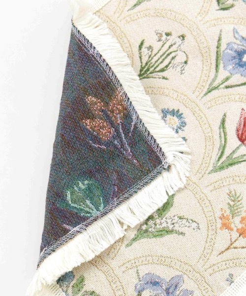 欧州航路（オウシュウコウロ）の「【欧州航路】フラワーゴブラン織りプレイスマット（ランチョンマット/テーブルウェア・レディース・その他3/その他2/その他1・FREE）」の5枚目の写真