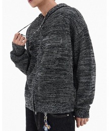 F.ILLUMINATE（フィルミネイト）の「【UNISEX】Filluminate／メッシュニットジップ（パーカー）」