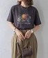 FRUIT OF THE LOOM（フルーツオブザルーム）の「【FRUIT OF THE LOOM×UNDOVE】別注　レトロロゴビックＴシャツ　(フルーツオブザルーム/FTL/フルーツロゴ/ビンテージロゴ/フルーツTシャツ/フルーツ柄/ゆったりT/配色/有/UVカット/抗菌防臭/吸水速乾/ストレッチ)（Tシャツ/カットソー・MEDIUM）」