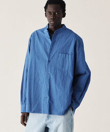 ORCIVAL | ORCIVAL | ガーメントダイ バンドカラー長袖シャツ MEN(シャツ/ブラウス)