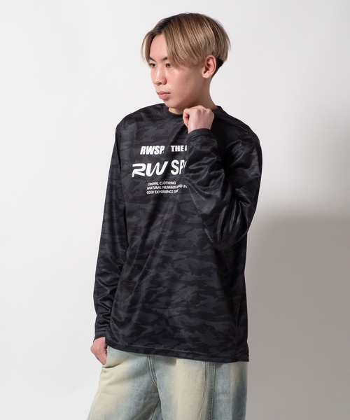 BAYBLO(ベイブロ)の「(SA) ドライ 迷彩 長袖 Tシャツ(Tシャツ/カットソー・メンズ・グリーン/ブラック/ブルー・LL/L/M)」の5枚目の写真