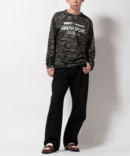 BAYBLO(ベイブロ)の「(SA) ドライ 迷彩 長袖 Tシャツ(Tシャツ/カットソー・メンズ・グリーン/ブラック/ブルー・LL/L/M)」の12枚目の写真