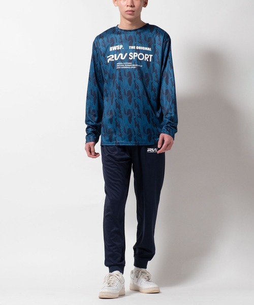 BAYBLO(ベイブロ)の「(SA) ドライ 迷彩 長袖 Tシャツ(Tシャツ/カットソー・メンズ・グリーン/ブラック/ブルー・LL/L/M)」の17枚目の写真