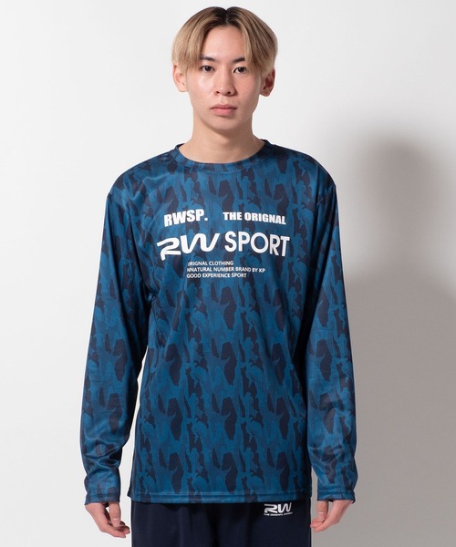 BAYBLO(ベイブロ)の「(SA) ドライ 迷彩 長袖 Tシャツ(Tシャツ/カットソー・メンズ・グリーン/ブラック/ブルー・LL/L/M)」の19枚目の写真