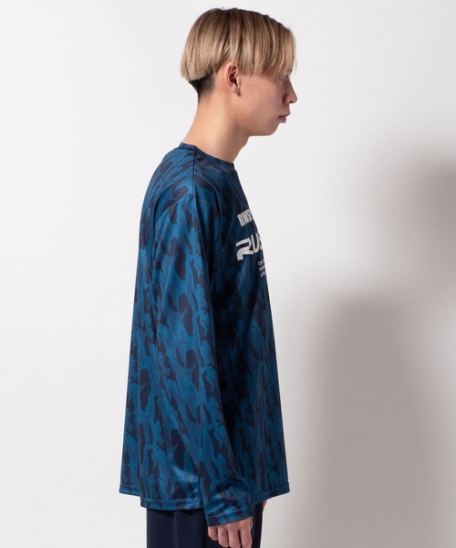 BAYBLO(ベイブロ)の「(SA) ドライ 迷彩 長袖 Tシャツ(Tシャツ/カットソー・メンズ・グリーン/ブラック/ブルー・LL/L/M)」の20枚目の写真