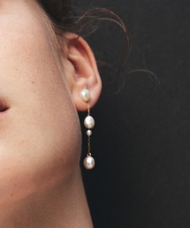 【les bonbon】flotter pearl pierce/フロテ パール ピアス 両耳