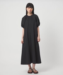 EMMEL REFINES | ＜EMMEL REFINES＞EM  パフスリーブ キリカエ ワンピース(ワンピース)