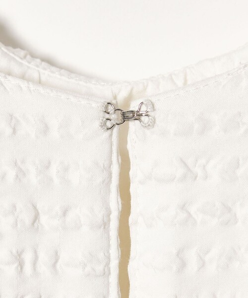 EMMEL REFINES（エメルリファインズ）の「＜EMMEL REFINES＞EM  パフスリーブ キリカエ ワンピース（ワンピース・レディース・オフホワイト/ブラック・M/S）」の14枚目の写真