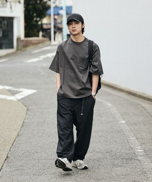 FREAK'S STORE（フリークスストア）の「限定展開 AiRide/エアライド ワイドシルエット ポケッタブル クライミングパンツ/吸水速乾/UVカット（その他パンツ・メンズ・チャコールグレー/ブラック/ネイビー/ベージュ/ブラウン・SMALL/LARGE/MEDIUM）」の17枚目の写真