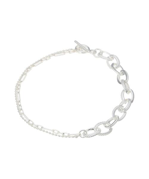 Te chichi（テチチ）の「コンビチェーンブレスレット（ブレスレット・レディース・ゴールド/シルバー・F）」の2枚目の写真