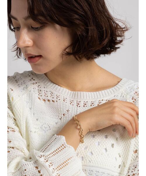 Te chichi（テチチ）の「コンビチェーンブレスレット（ブレスレット・レディース・ゴールド/シルバー・F）」の5枚目の写真