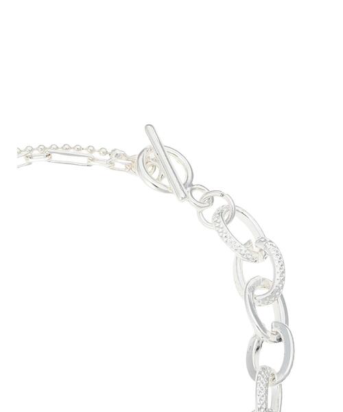 Te chichi（テチチ）の「コンビチェーンブレスレット（ブレスレット・レディース・ゴールド/シルバー・F）」の3枚目の写真