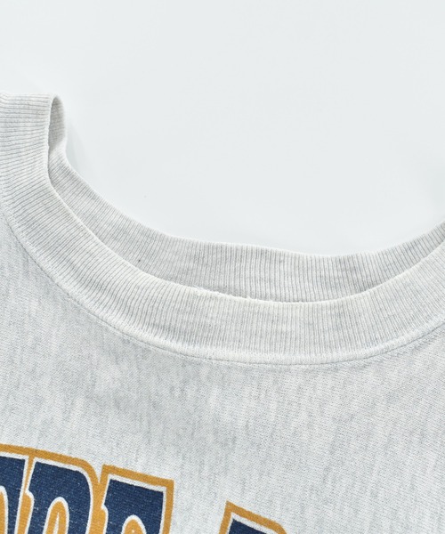 VINTAGE(ヴィンテージ)の「【USED】90’s Midwest Embroidery “Notre Dame” リバースタイプ スウェット USA製(スウェット・メンズ・グレー・LARGE)」の5枚目の写真