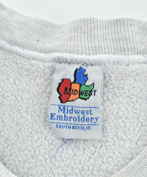 VINTAGE(ヴィンテージ)の「【USED】90’s Midwest Embroidery “Notre Dame” リバースタイプ スウェット USA製(スウェット・メンズ・グレー・LARGE)」の3枚目の写真