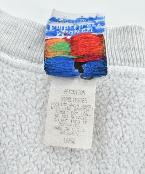 VINTAGE(ヴィンテージ)の「【USED】90’s Midwest Embroidery “Notre Dame” リバースタイプ スウェット USA製(スウェット・メンズ・グレー・LARGE)」の4枚目の写真