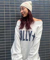 2WAYオフショルダージップトップス
