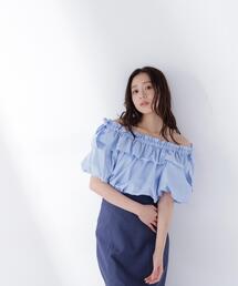 NATURAL BEAUTY BASIC | 【Oggi.jp掲載】◇ショルダーリボンブラウス(シャツ/ブラウス)