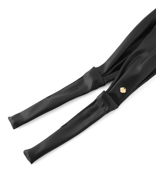 ANEMONE（アネモネ）の「レザー調ターバン（ヘアバンド・レディース・ブラウン/ブラック/ワイン・FREE）」の8枚目の写真