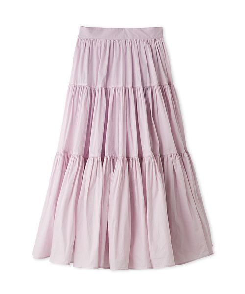 SNIDEL（スナイデル）の「ボリュームフレアスカート（スカート・レディース・ライトピンク/ブラック/アイボリー・1/0）」の3枚目の写真