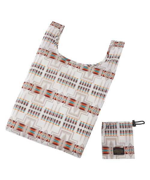 PENDLETON(ペンドルトン)の「PENDLETON/ペンドルトン ショッパー W/ポーチ(トートバッグ・レディース・ブラック/ライトグリーン/ネイビー/グレー/ベージュ・FREE)」の16枚目の写真