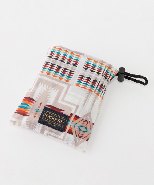 PENDLETON(ペンドルトン)の「PENDLETON/ペンドルトン ショッパー W/ポーチ(トートバッグ・レディース・ブラック/ライトグリーン/ネイビー/グレー/ベージュ・FREE)」の19枚目の写真