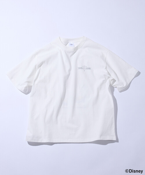 FREAK'S STORE(フリークスストア)の「FREAK’S STORE/フリークスストア KINGDOM HEARTS/SORA/GRAPHIC TEE/ソラ/グラフィックTシャツ(Tシャツ/カットソー・メンズ・ホワイト/ブラック・MEDIUM/LARGE/X-LARGE)」の3枚目の写真