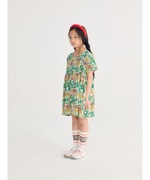 BOBO CHOSES(ボボショーズ)の「Pickles The Dog long socks(ソックス/靴下・キッズ・オフホワイト・23-25/26-28/29-31)」の5枚目の写真