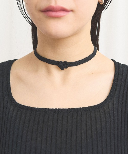 fig London(フィグロンドン)の「Lilly knit(ニット/セーター・レディース・ブラック/アッシュグレー・FREE)」の4枚目の写真