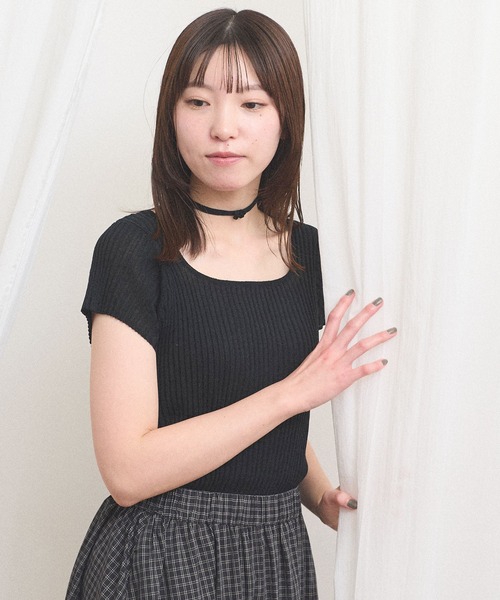 fig London(フィグロンドン)の「Lilly knit(ニット/セーター・レディース・ブラック/アッシュグレー・FREE)」の18枚目の写真