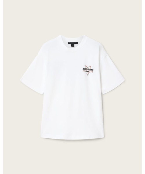 ALLSAINTS(オールセインツ)の「PENTACLE OVERSIZED ETTA T-SHIRT | PENTACLE オーバーサイズ ETTA Tシャツ(Tシャツ/カットソー・レディース・ホワイト・M/S/XS/L)」の7枚目の写真