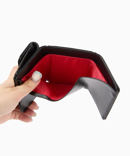 Casselini（キャセリーニ）の「Casselini(キャセリーニ)ギフトモチーフウォレット（財布・レディース・シルバー/ブラック/ミント・FREE）」の9枚目の写真