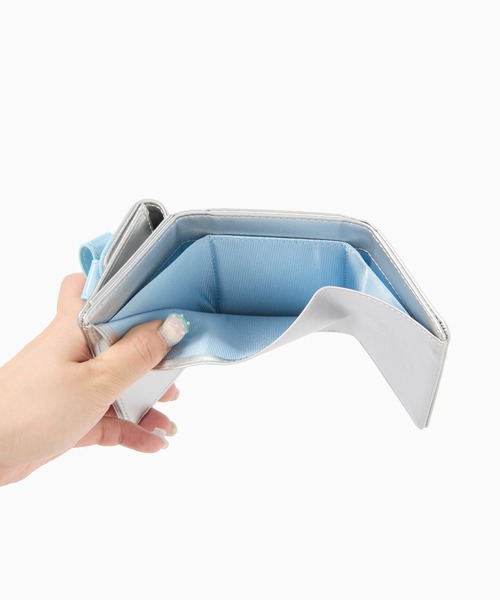 Casselini（キャセリーニ）の「Casselini(キャセリーニ)ギフトモチーフウォレット（財布・レディース・シルバー/ブラック/ミント・FREE）」の10枚目の写真