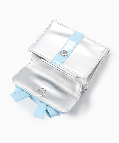 Casselini（キャセリーニ）の「Casselini(キャセリーニ)ギフトモチーフウォレット（財布・レディース・シルバー/ブラック/ミント・FREE）」の12枚目の写真