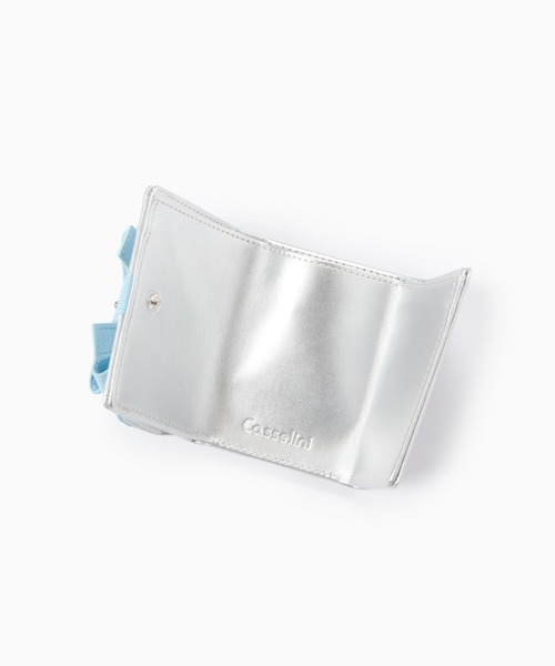Casselini（キャセリーニ）の「Casselini(キャセリーニ)ギフトモチーフウォレット（財布・レディース・シルバー/ブラック/ミント・FREE）」の14枚目の写真