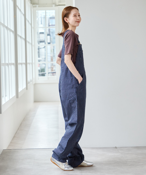 U by SPICK&SPAN(ユーバイスピックアンドスパン)の「LEE /リー OVERALLS(サロペット/オーバーオール・レディース・ブルー/ネイビー・X-SMALL)」の17枚目の写真