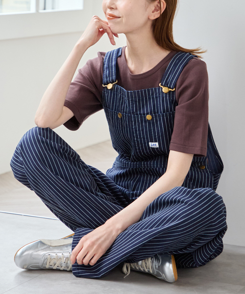 U by SPICK&SPAN(ユーバイスピックアンドスパン)の「LEE /リー OVERALLS(サロペット/オーバーオール・レディース・ブルー/ネイビー・X-SMALL)」の20枚目の写真