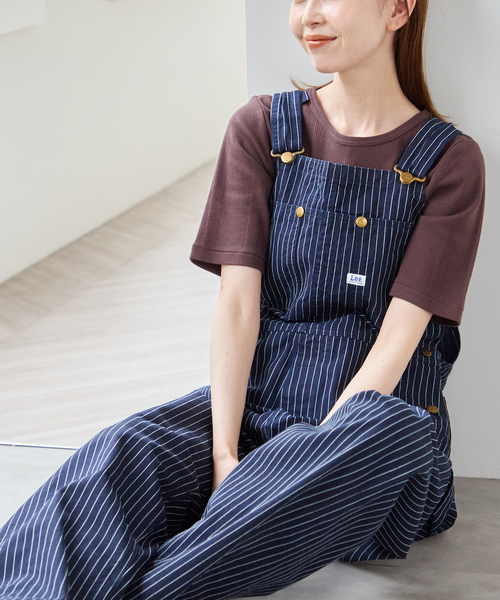 U by SPICK&SPAN(ユーバイスピックアンドスパン)の「LEE /リー OVERALLS(サロペット/オーバーオール・レディース・ブルー/ネイビー・X-SMALL)」の21枚目の写真